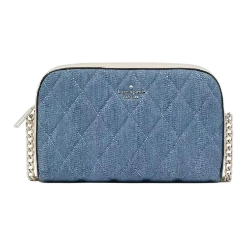 Kate Spade Деним Сумка через плечо Мини Женская Синяя Многоцветная