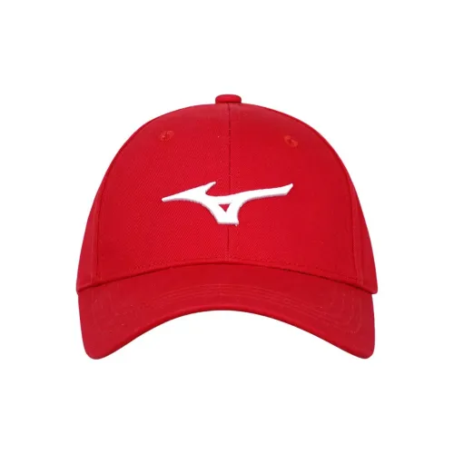 Mizuno Хлопок Кепки Мужские Белый Красный Темно-синий Синий