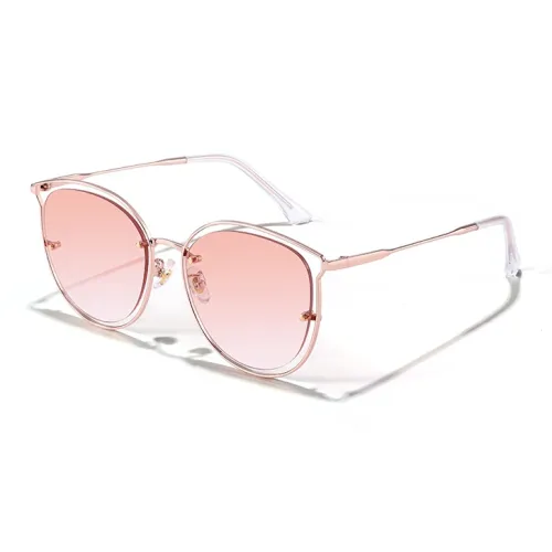 BERTHA Пластиковая оправа Металл Кошачий глаз Солнцезащитные очки Унисекс