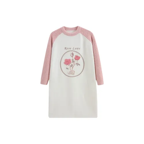 WANANNI Розовый Женские Ночные сорочки