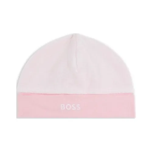 BOSS Полиэстер Шапки-бини Детский Розовый