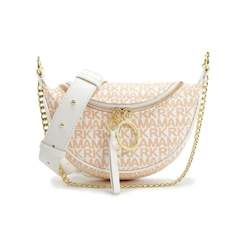 FAIRWHALE ПВХ Лунный Портативная Сумка через плечо Сумка на плечо Стандартная Женская Ванильный белый Желудево-коричневый