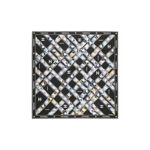 CHANEL Шелковые шарфы Унисекс