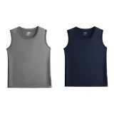 2-Пачка (Светло-пшеничный серый + Цветочный синий)