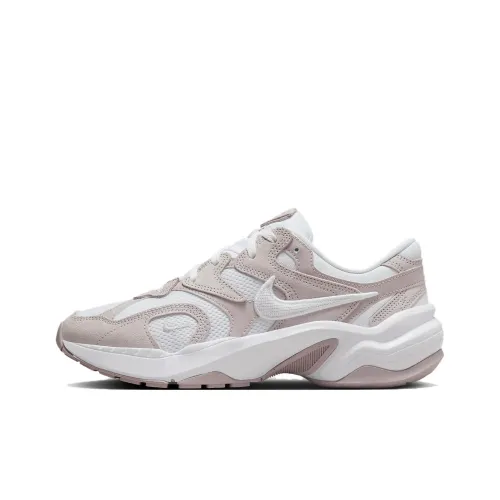 Nike AL8 Устойчивый к истиранию Дышащие Низкие Беговые кроссовки Женские Белые Розовые