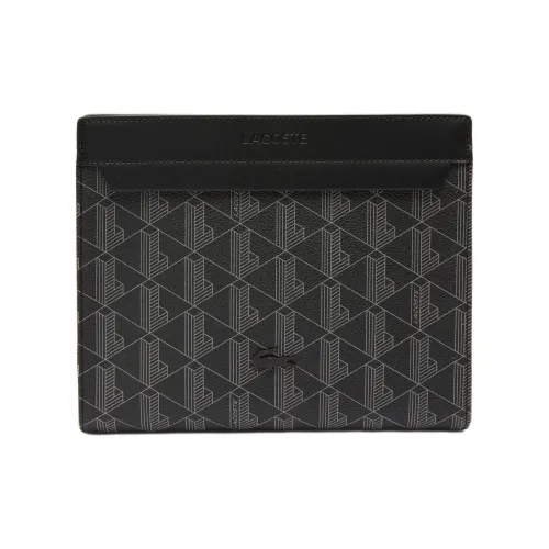 LACOSTE ПВХ Туалетная сумка сумка для путешествий сумка для хранения мужская черная серая