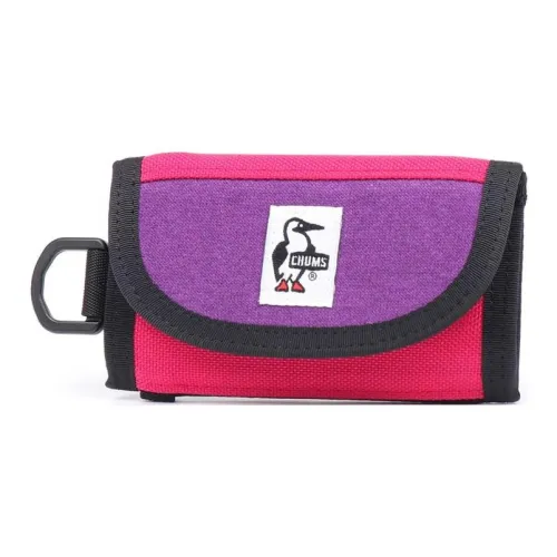 CHUMS Нейлон Key Pouch Унисекс Фиолетовый Розовый