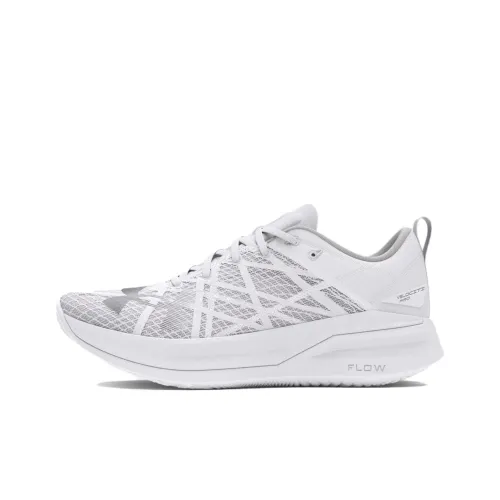 Under Armour VELOCITI PRO Low Топ Повседневные Беговые Кроссовки Унисекс Белый Серый
