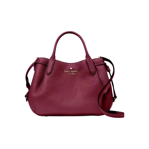 Kate Spade Зернистая кожа личи кожа сумка через плечо маленькая женская ежевика