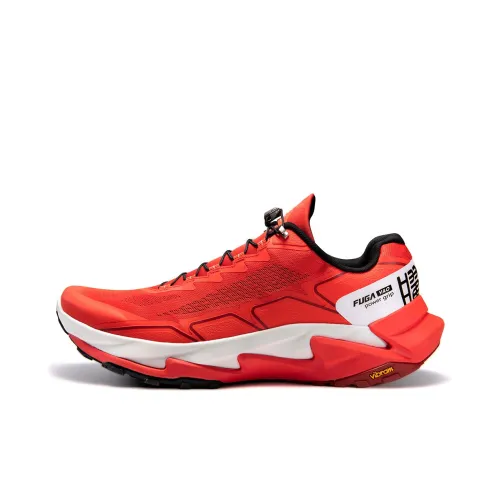 KAILAS FUGA Yao Амортизаторы Устойчивость к истиранию Низкий Топ Уличная обувь Мужская Красный