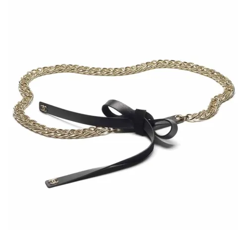 CHANEL Металлические цепочки на талию Женские Золотые