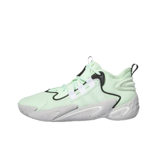 Adidas BYW Select Устойчивые к истиранию Низкие Баскетбольные Кроссовки Мужские Зеленые