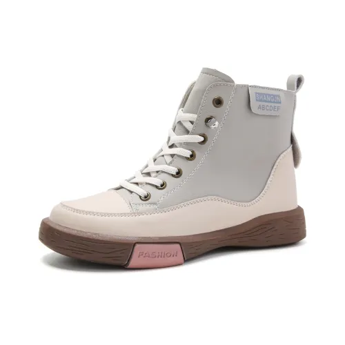 Reivanti Slip-resistant Abrasion-resistant MID Топ Casual Women's Gray Риванти Slip-resistant Abrasion-resistant MID Топ Повседневный Женский Серый