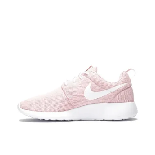 Nike Roshe One Slip Resistant Abrasion Resistant Низкий Топ Беговые кроссовки Женские Розовый
