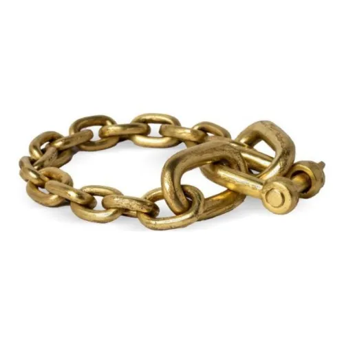 Brass Bracelets Parts Of Four с покрытием из 18K золота мужской золотой