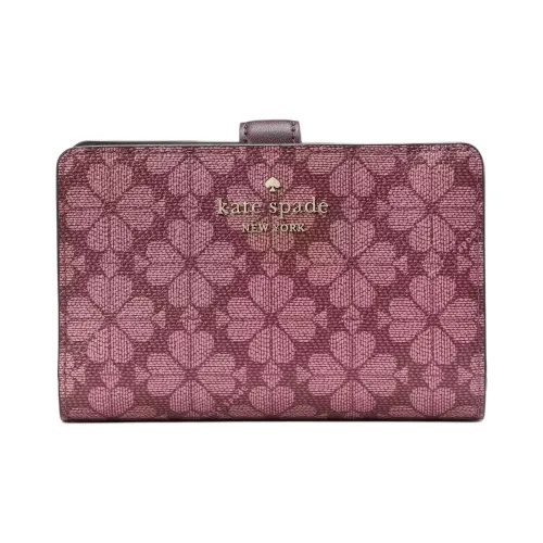 Kate Spade PVC кошелек средний женский ежевика