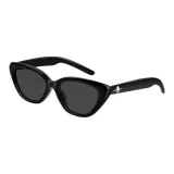 Черная оправа с серо-черными линзами