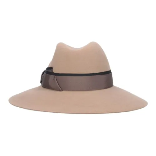 Borsalino Шерсть Цилиндры Женские Коричневый