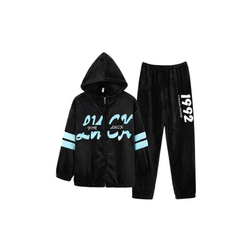 Qin Jing Пижамный комплект женский черный