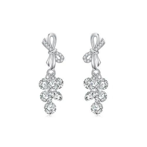 Lady Go Серебро S925 Серьги-гвоздики Женские