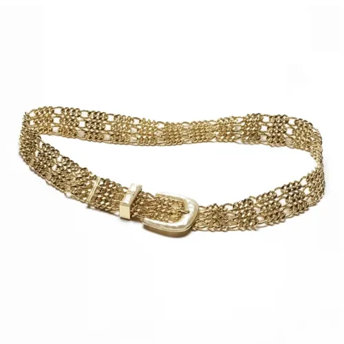 CHANEL Металлические цепочки на талию Женские Золотые