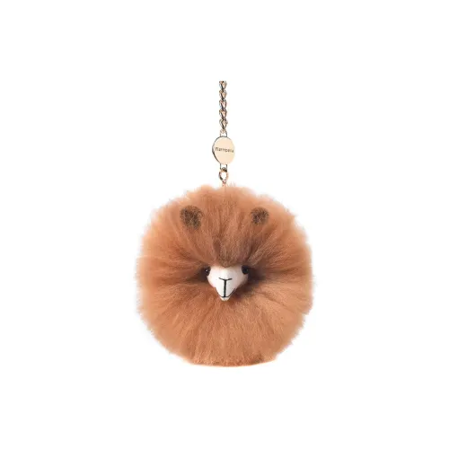 Warmpaca Warm Camel Альпака Шерсть Шар Подвесной Сумка CAMEL Куклы Милый Плюшевый Подвеска Высота примерно 13 см