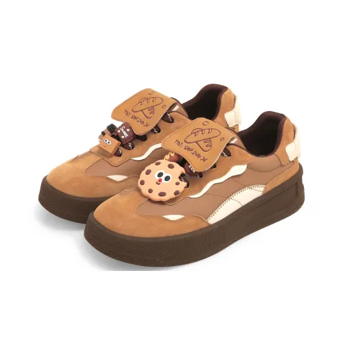 TTKJ Немецкие армейские кроссовки Low Top Caramel с наполнителем, женские