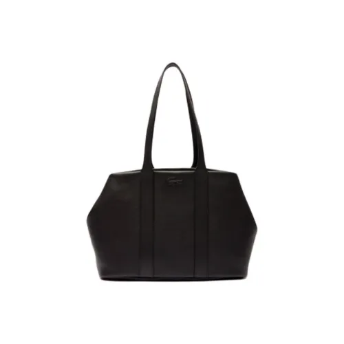 LACOSTE Сумка из коровьей кожи Женская Черная