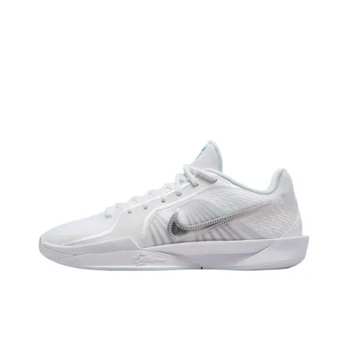 Nike Sabrina 2 White Noise Slip Resistant Abrasion Resistant Low Топ Баскетбольные кроссовки Женские Белые