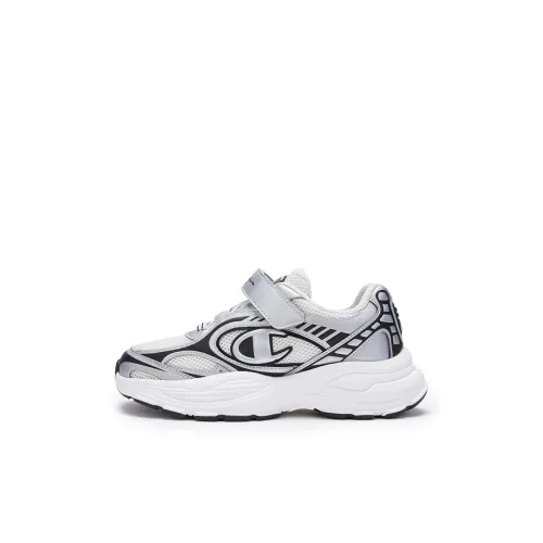 Champion Kids Устойчивый к истиранию Низкий Топ Детские Лайфстайл Обувь Серебряный Детский