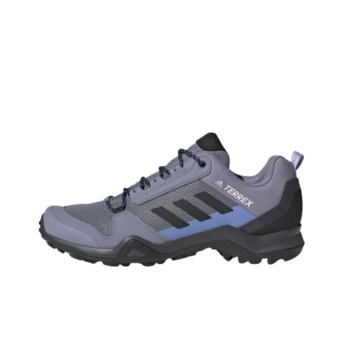 adidas Terrex AX3 Амортизация Низкий Топ Альпинистская Обувь Мужская Фиолетовая