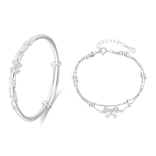 MUYAN Сплав Цветочный Великолепный Бант Комплект Женский