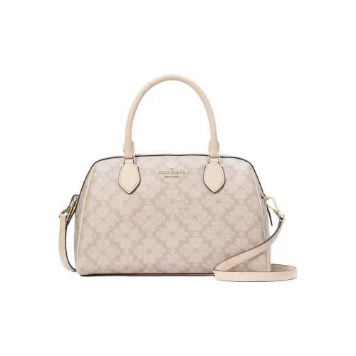 Kate Spade Цветочный дизайн PVC Сумка через плечо Сумка Большая Женская Темно-бежевая Многоцветная