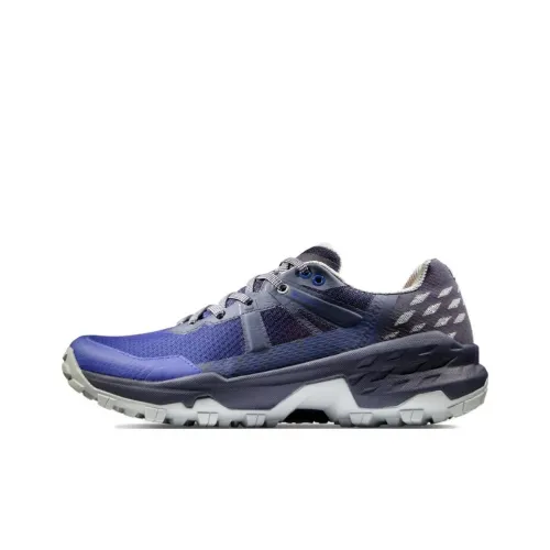 MAMMUT Sertig II Slip-resistant Abrasion-resistant Low Top Hiking Shoes Men's Blue MAMMUT Sertig II Противоскользящий Устойчивый к истиранию Низкий Топ Походная обувь Мужская Синий