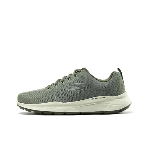 Skechers Equalizer 5,0 Легкие и Дышащие Низкие Беговые Кроссовки Мужские Зеленые