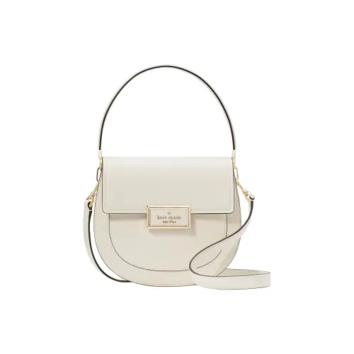 Kate Spade Saffiano кожа седло сумка сумка через плечо одно плечо сумка женская белая