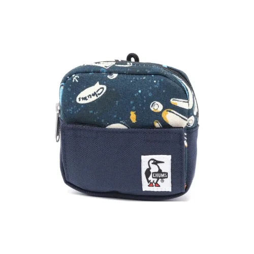 CHUMS Полиэстер Key Pouch Унисекс Космический Синий