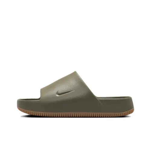 Nike Calm Slide Тапочки Olive Green Мужской