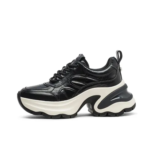 Coup de Foudre Амортизация Высота Увеличение Низкий Топ Толстая Подошва Женские 7 см