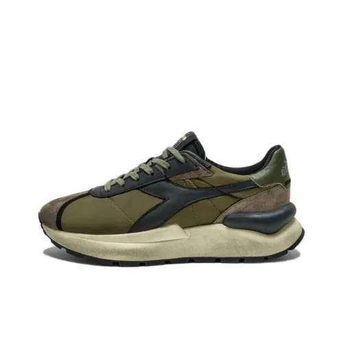 Diadora B. Elite Slip Resistant Abrasion Resistant Низкий Топ Casual Унисекс Зеленый