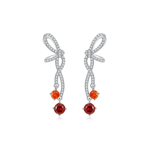 Lady Go Серебро S925 Серьги-гвоздики Женские