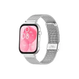 [Миланский, застёжка, металл, ремень] Звезда и луна, серебряный