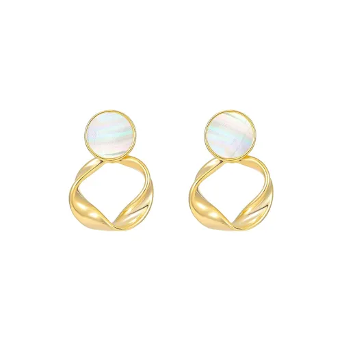 Серьги-гвоздики XIUJUEYINYUAN DL из серебра S925 женские