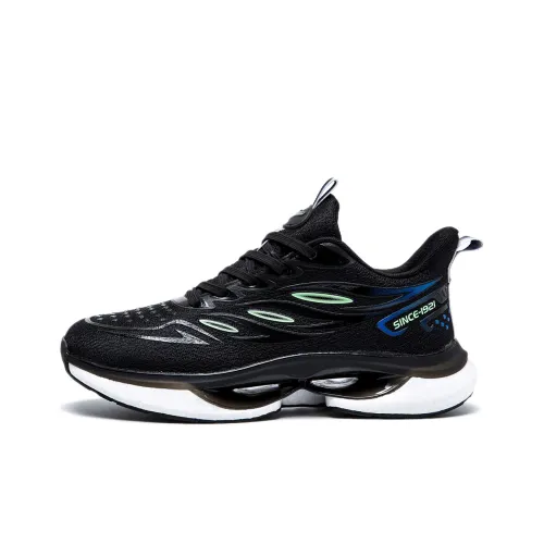 Binary Беговые кроссовки Низкий Топ Черный Сетка Унисекс