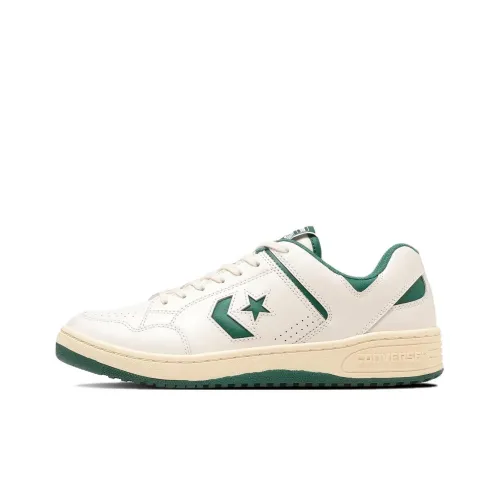 Конверс Weapon Slip-resistant Abrasion-resistant Low-top Скейтборд Кроссовки Unisex Белый Зеленый