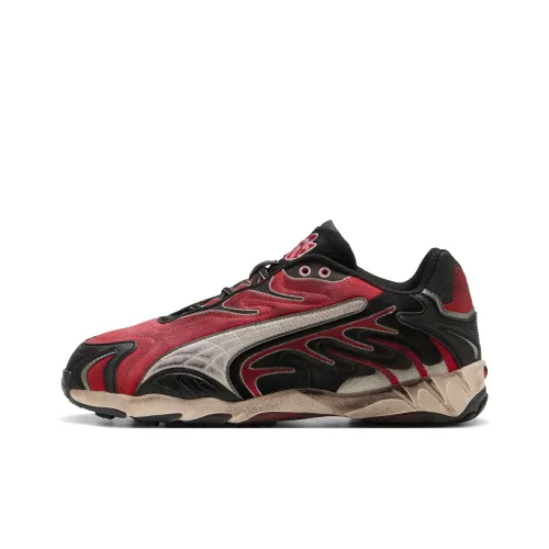 PUMA Inhale Повседневный Низкий Топ Красный Коричневый Унисекс