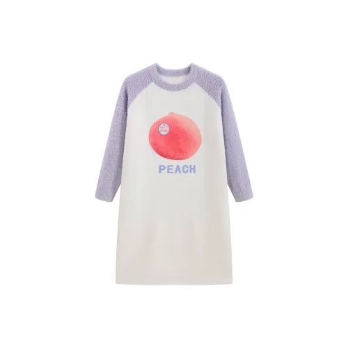 WANANNI Ночная сорочка Женская Светло-фиолетовая