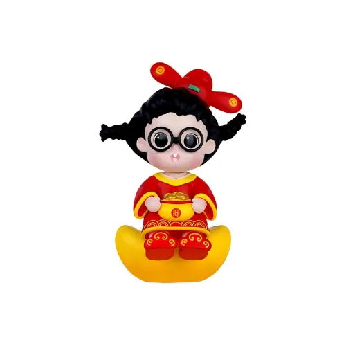 CQTOYS Картофельная паста Suvi Бог богатства приносит процветание Прозрачный слепой бокс на карточке 10,5 см