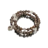 Браслет с бусинами "Пламя Бога"