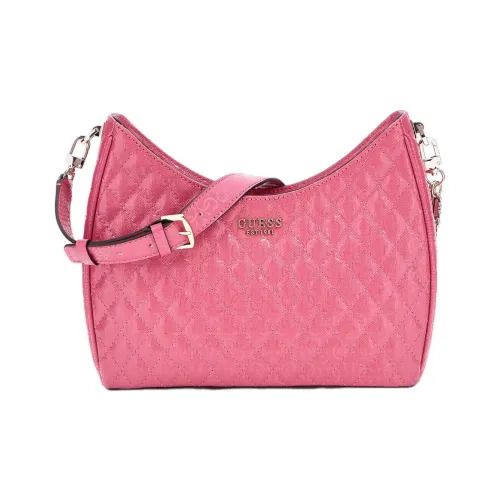 GUESS ПУ (полиуретан) Сумка через плечо Сумка на плечо Стандартная Женская Фуксия